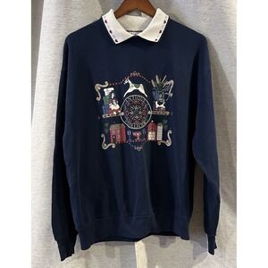 Vintage "Antique Collector‎ " Sweatshirt made In USA Size Large